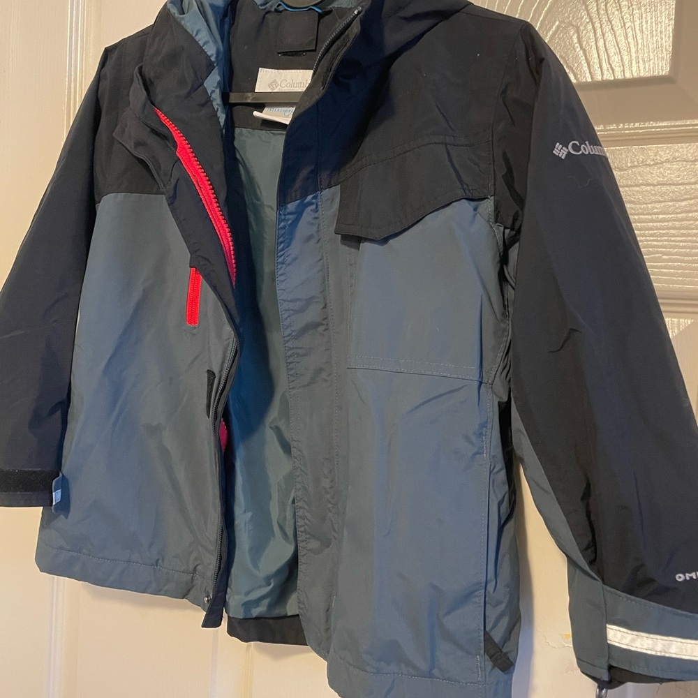 Columbia Kids Blue and Black Jacket